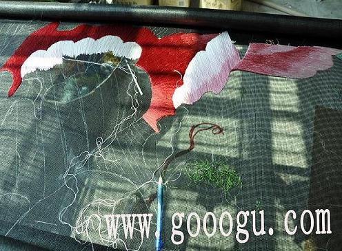 琉璃工坊屏風(fēng)、網(wǎng)格刺繡屏風(fēng)、蘇州刺繡隔斷，純手工繡高檔隔斷