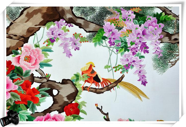 繡工精細(xì)、層次鮮明